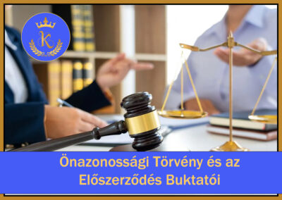 Önazonossági törvény és az előszerződés buktatói