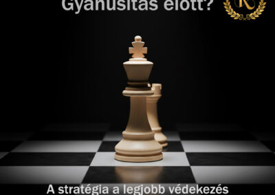 Büntetőjogi védekezés: Mit tegyél gyanúsítás előtt?