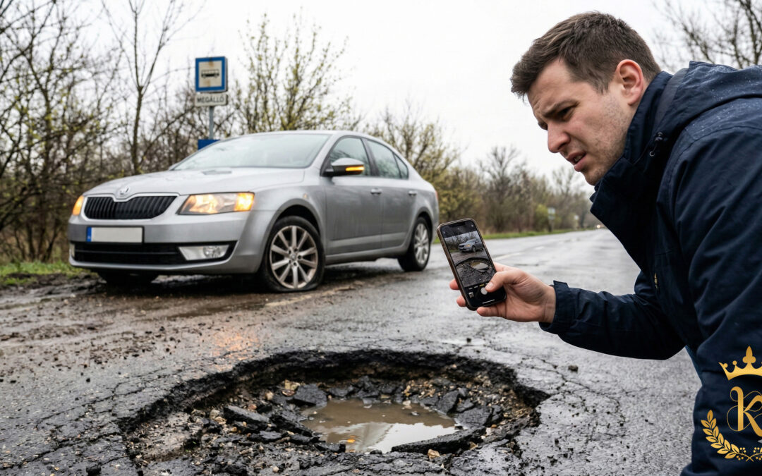 A kátyúkár megtérítése lépésről lépésre 2026-ban